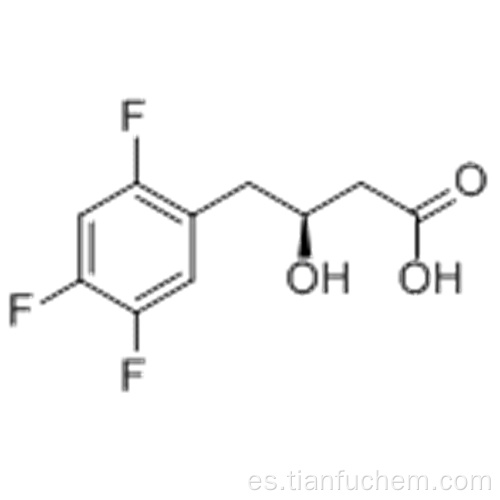 Ácido (86S) -2 &#39;, 4&#39;, 5&#39;-trifluoro-3-hidroxibencenobutanoico CAS 868071-17-4